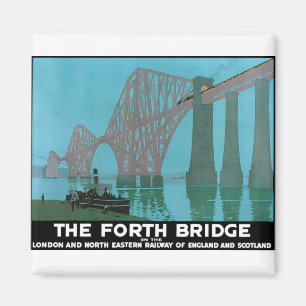 Aimant Le pont Forth - Chemin de fer du Nord-Est