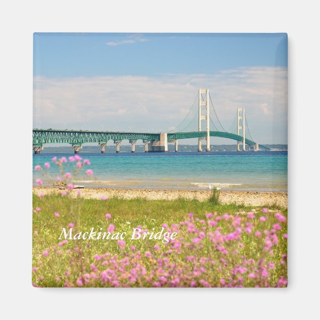 Aimant Le pont Mackinac "Le Big Mac" (Devant)