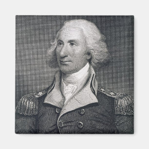 Aimant Le portrait du Général principal Philip Schuyler