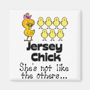 Aimant Le poussin du Jersey