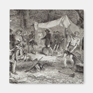 Aimant Le premier jour à Jamestown