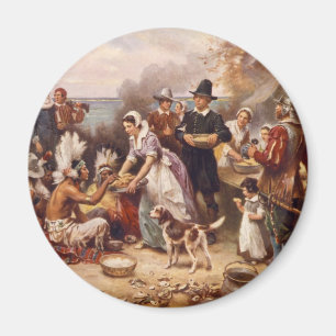 Aimant Le premier thanksgiving