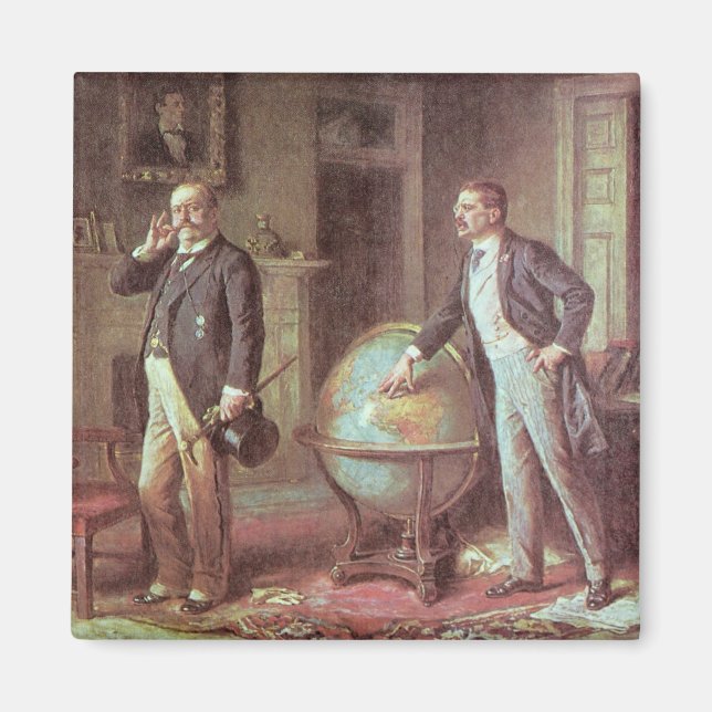 Aimant Le président Theodore Roosevelt (Devant)