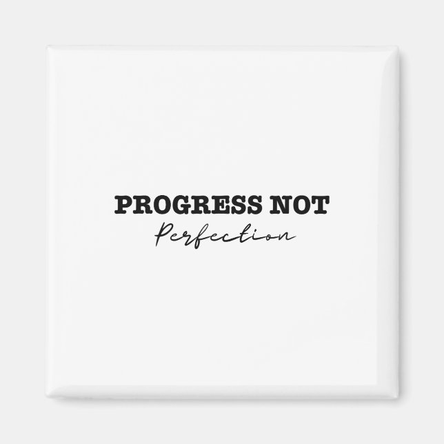 Aimant Le Progrès Pas La Dépression Perfectionnée Et Le S (Devant)
