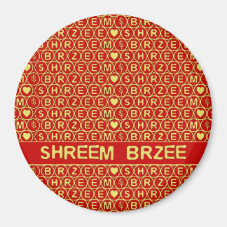 Aimant Le Red Gold Chant Shreem Brzee attirer la richesse