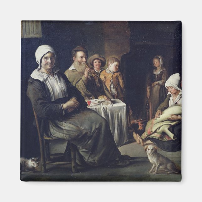 Aimant Le Repas Familial (Devant)