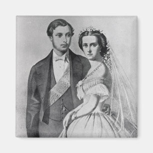 Aimant Le Roi Edouard et la Reine Alexandra