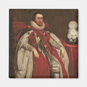 Aimant Le Roi James I de l'Angleterre et VI de l'Ecosse,