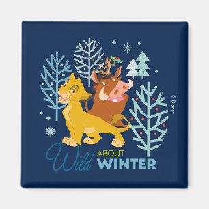 Aimant Le Roi Lion  L'hiver sauvage