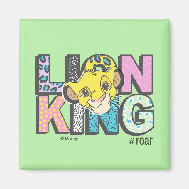 Aimant Le Roi Lion | Simba #Roar (Devant)