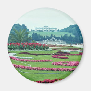 Aimant Le rouge le château de Shonbrunn, Vienne, Autrich