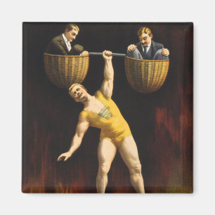 Aimant Le Sandow Eugen Sandow Vaudeville Weightlifter