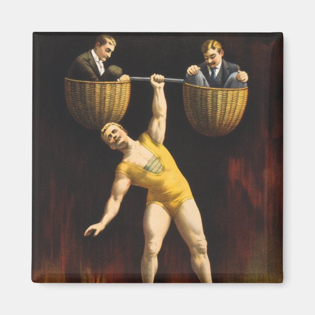 Aimant Le Sandow Eugen Sandow Vaudeville Weightlifter (Devant)