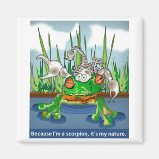 Aimant Le Scorpion et la grenouille