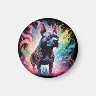 Aimant Le Sentinel Lumineux : Un Staffordshire Holographi