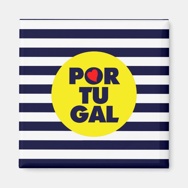 Aimant Le soleil portugais (Devant)