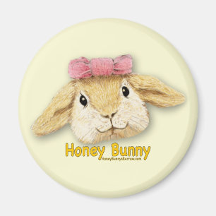 Aimant Le sourire amoureux de Honey Bunny