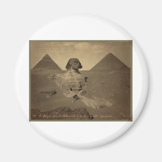Aimant Le Sphinx et les Pyramides en Egypte vers 1867