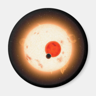 Aimant Le système Kepler-16.
