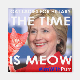 Aimant Le temps Hillary est l'aimant Meow