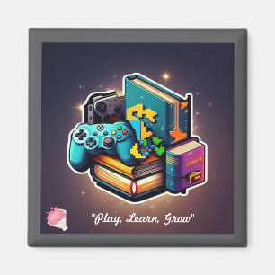 Aimant "Le terrain de jeu de l'apprentissage"