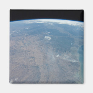 Aimant Le Texas Panoramique Et Le Golfe Du Mexique