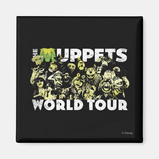 Aimant Le Tour du Monde des Muppets (Devant)