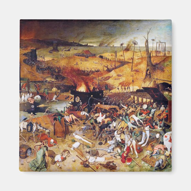 Aimant Le triomphe de la mort, Pieter Bruegel (Devant)