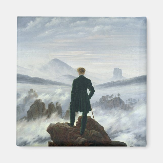Aimant Le vagabond au-dessus de la mer du brouillard, 181 (Devant)