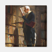 Le ver de livre Carl Spitzweg Art