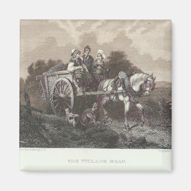 Aimant Le Village Beau (Devant)