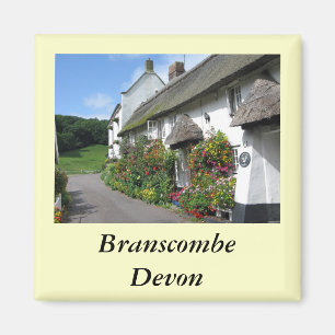 Aimant Le village de Branscombe Devon