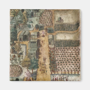 Aimant Le village indien de Secoton, c.1570-80