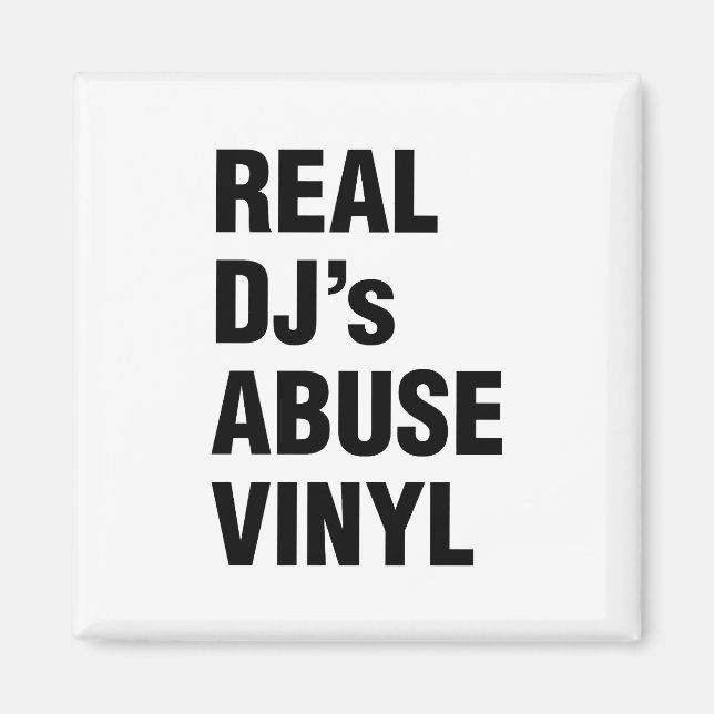 AIMANT LE VINYLE DE LA VIOLENCE DE VÉRITABLE DJ (Devant)