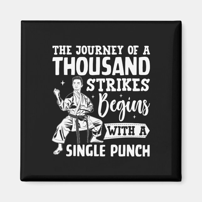 Aimant Le Voyage D'Un Mille Grèves Commence Par Un Si (Devant)