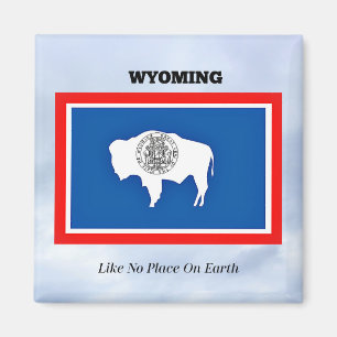Aimant Le Wyoming, Comme Pas De Place Sur Terre