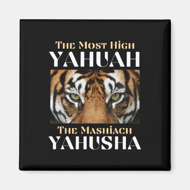 Aimant Le Yahuah Le Plus Haut Et Le Mashiach Yahusha (Devant)