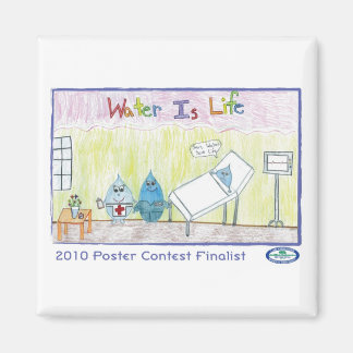 Aimant L'eau est la vie