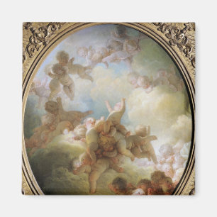 Aimant L'échauffement des cupidons, c.1767
