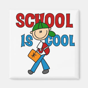 Aimant L'école de garçon est fraîche