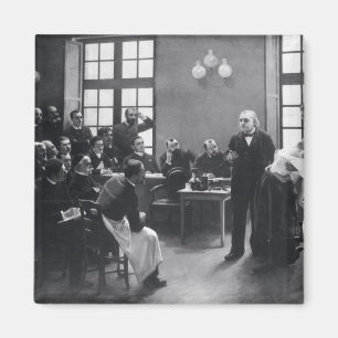 Aimant Leçon avec docteur Charcot chez le Salpetriere