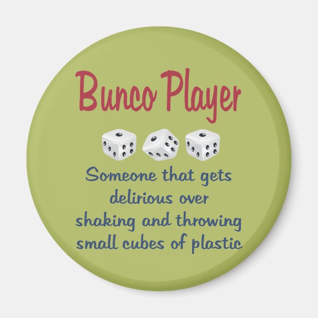 Aimant Lecteur Bunco - Définition (Devant)