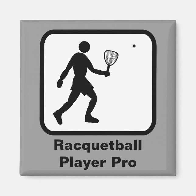 Aimant Lecteur Racquetball Pro (Devant)