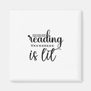 Aimant Lecture d'art la lecture est Lit