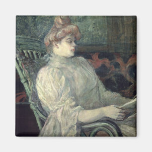 Aimant Lecture de femme