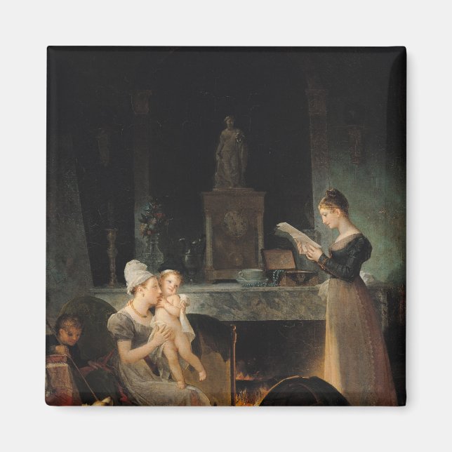 Aimant Lecture de la lettre (Devant)