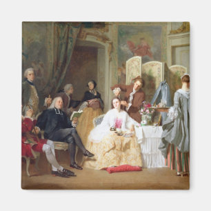 Aimant Lecture "Manon Lescaut" de Prevost d'Abbe, 1856