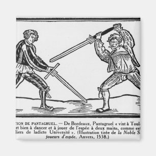 Aimant L'éducation de Pantagruel, illustration