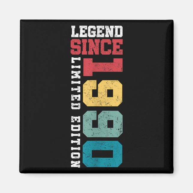 Aimant Legend Since 1990 Limited Edition 35 Year Old 35th (Devant)