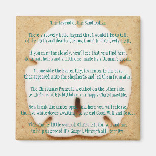 Aimant Légende de l'aimant du dollar de sable